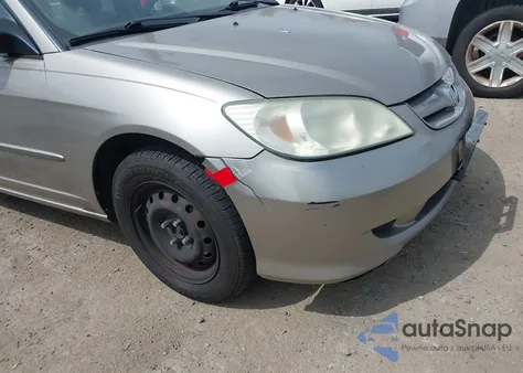 2004 Honda Civic Lx from USA, damaged, VIN 2HGES16574H528789